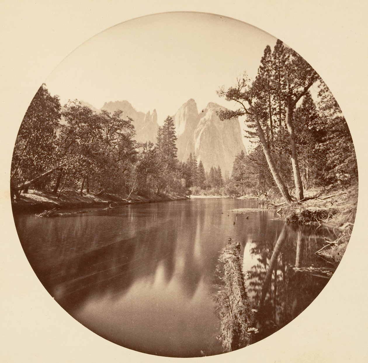 Yosemite National Park, California, ca. 1878 by Carleton Emmons Watkins