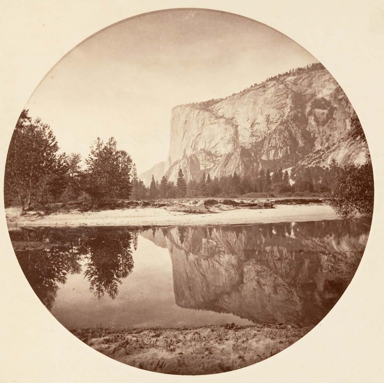 Yosemite National Park, California, ca. 1878 by Carleton Emmons Watkins