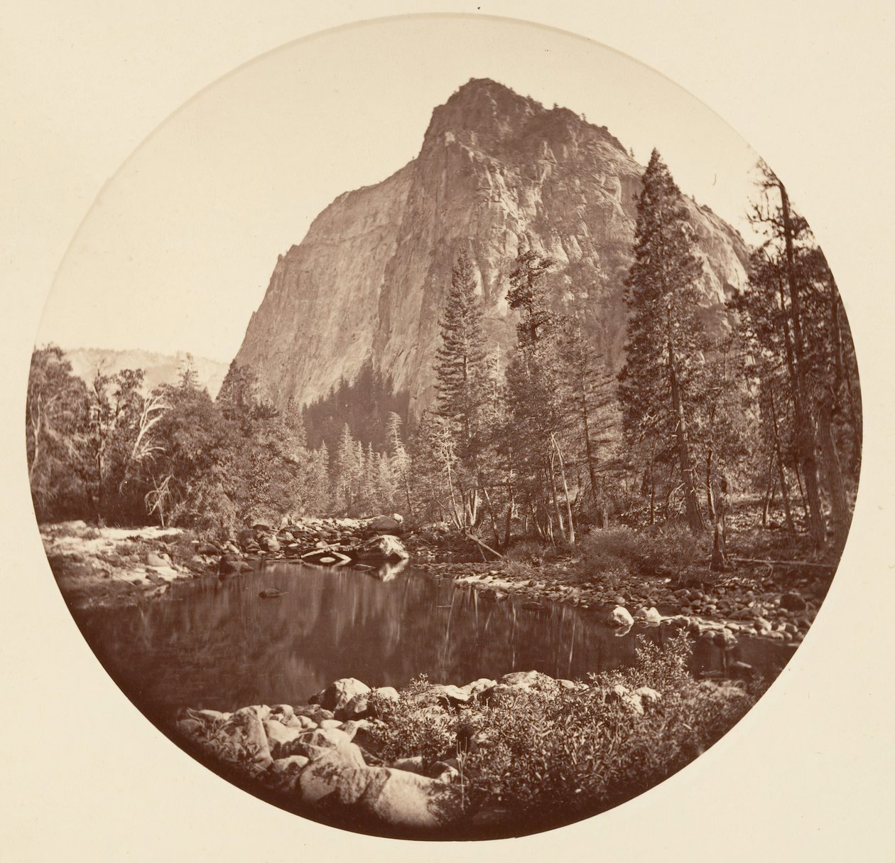 Yosemite National Park, California, ca. 1878 by Carleton Emmons Watkins