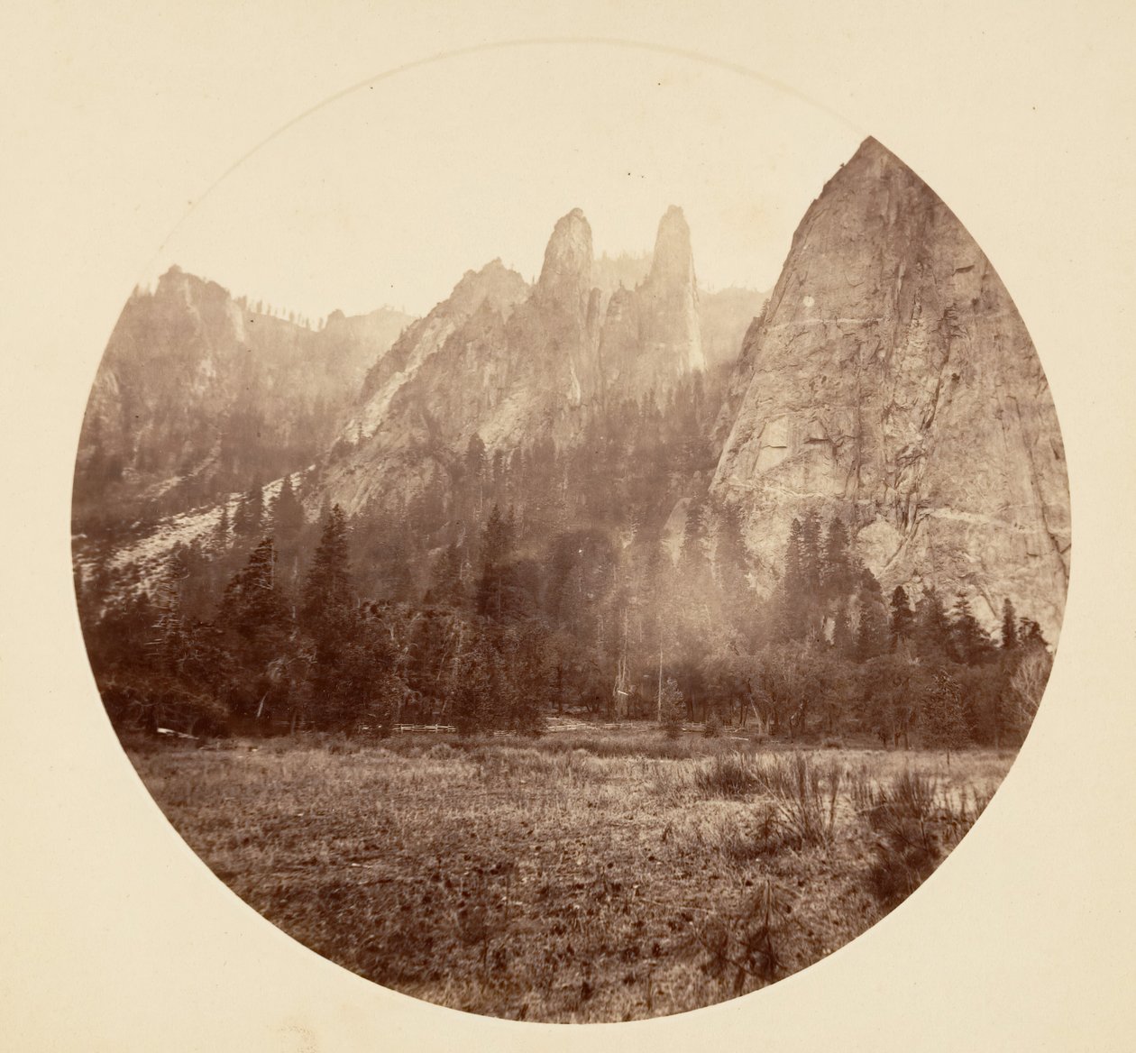 Yosemite National Park, California by Carleton Emmons Watkins