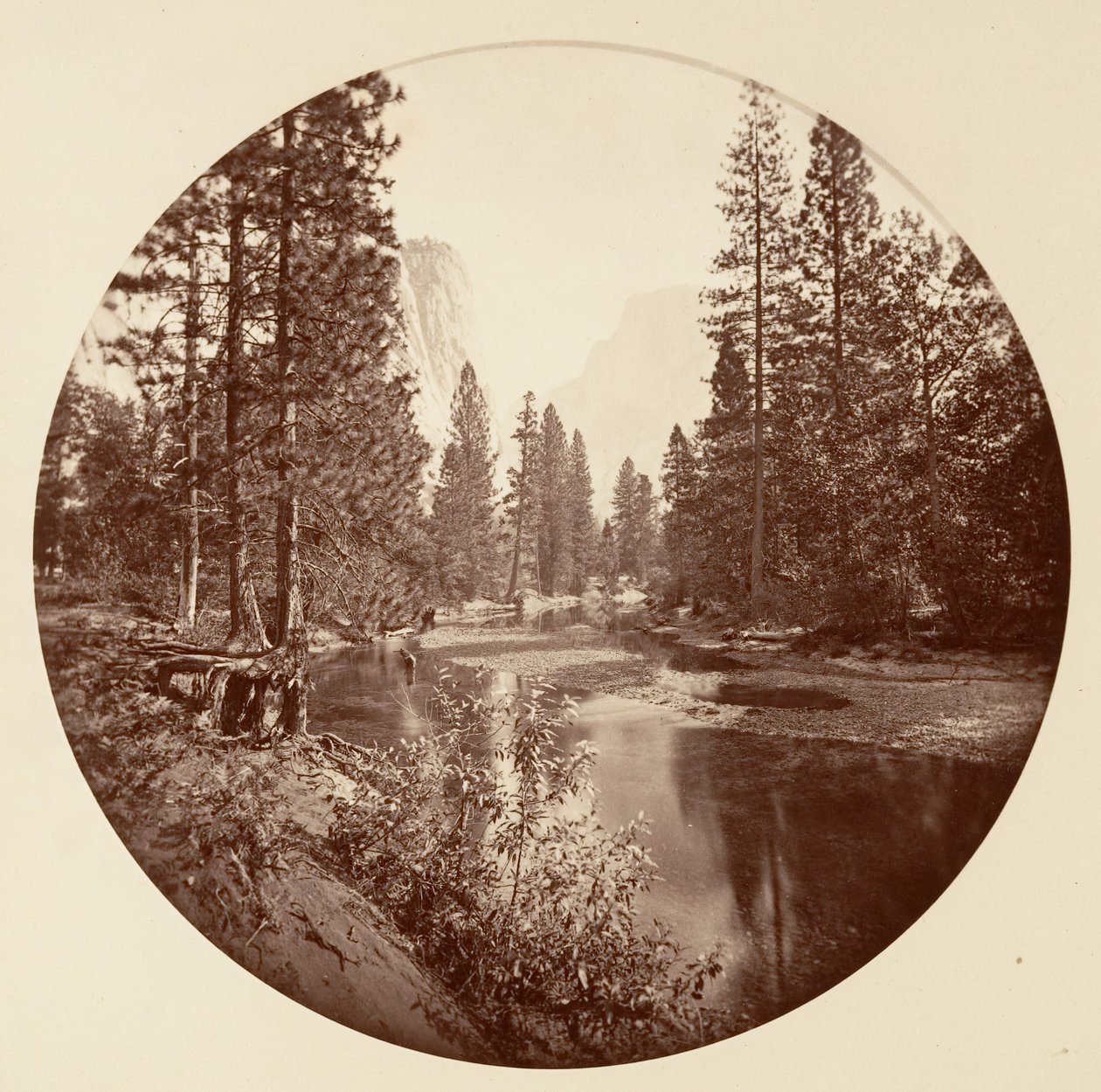 Yosemite National Park, California, ca. 1878 by Carleton Emmons Watkins