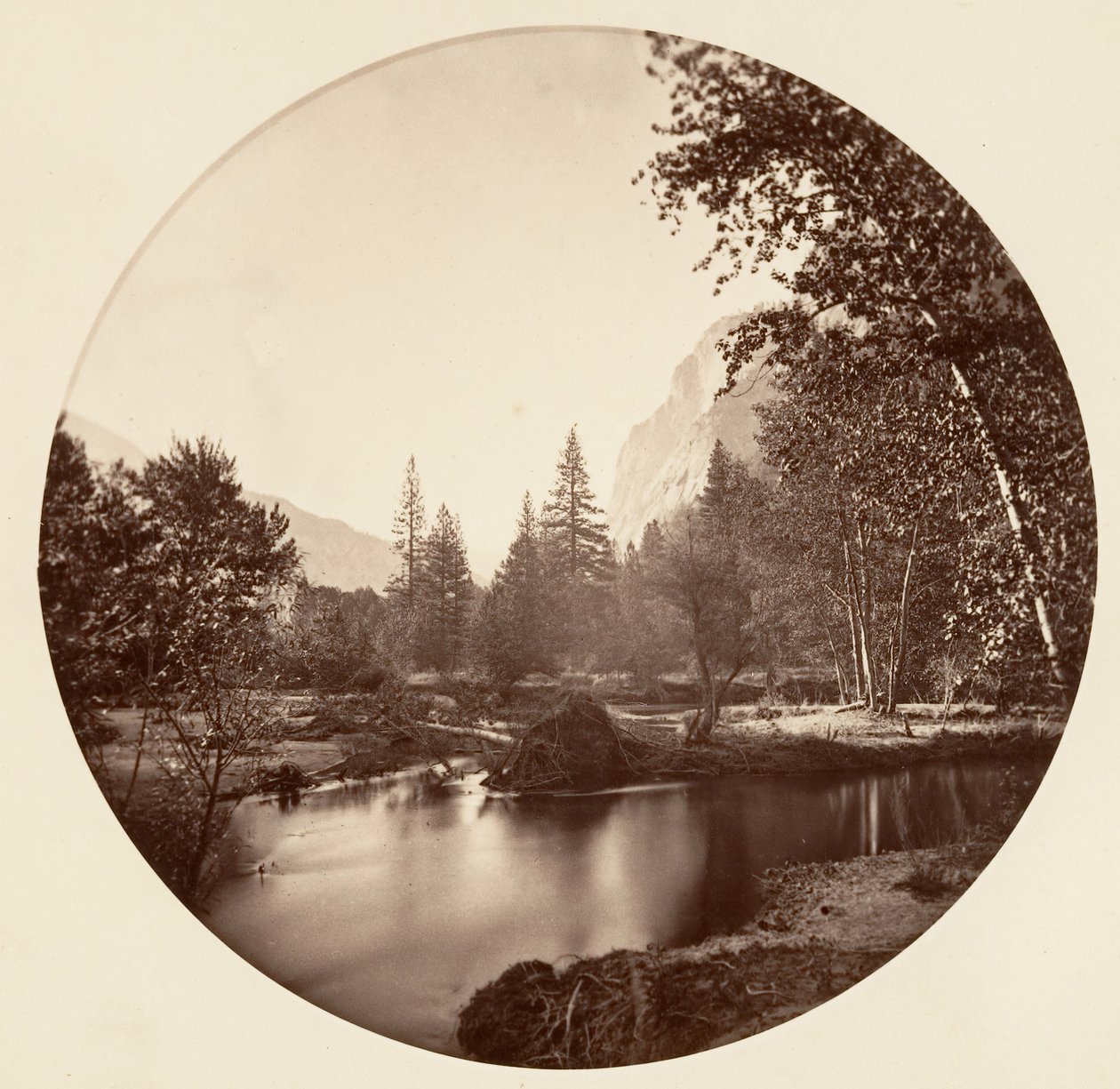 Yosemite National Park, California, ca. 1878 by Carleton Emmons Watkins