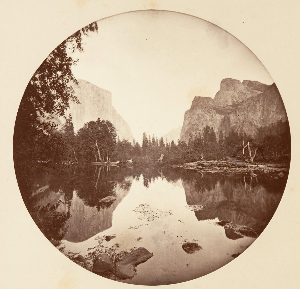 Yosemite National Park, California by Carleton Emmons Watkins