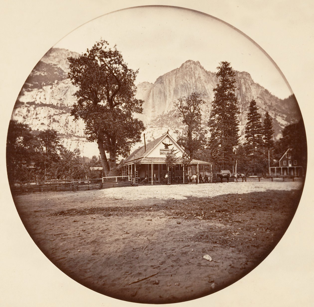 Yosemite National Park, California, ca. 1878 by Carleton Emmons Watkins