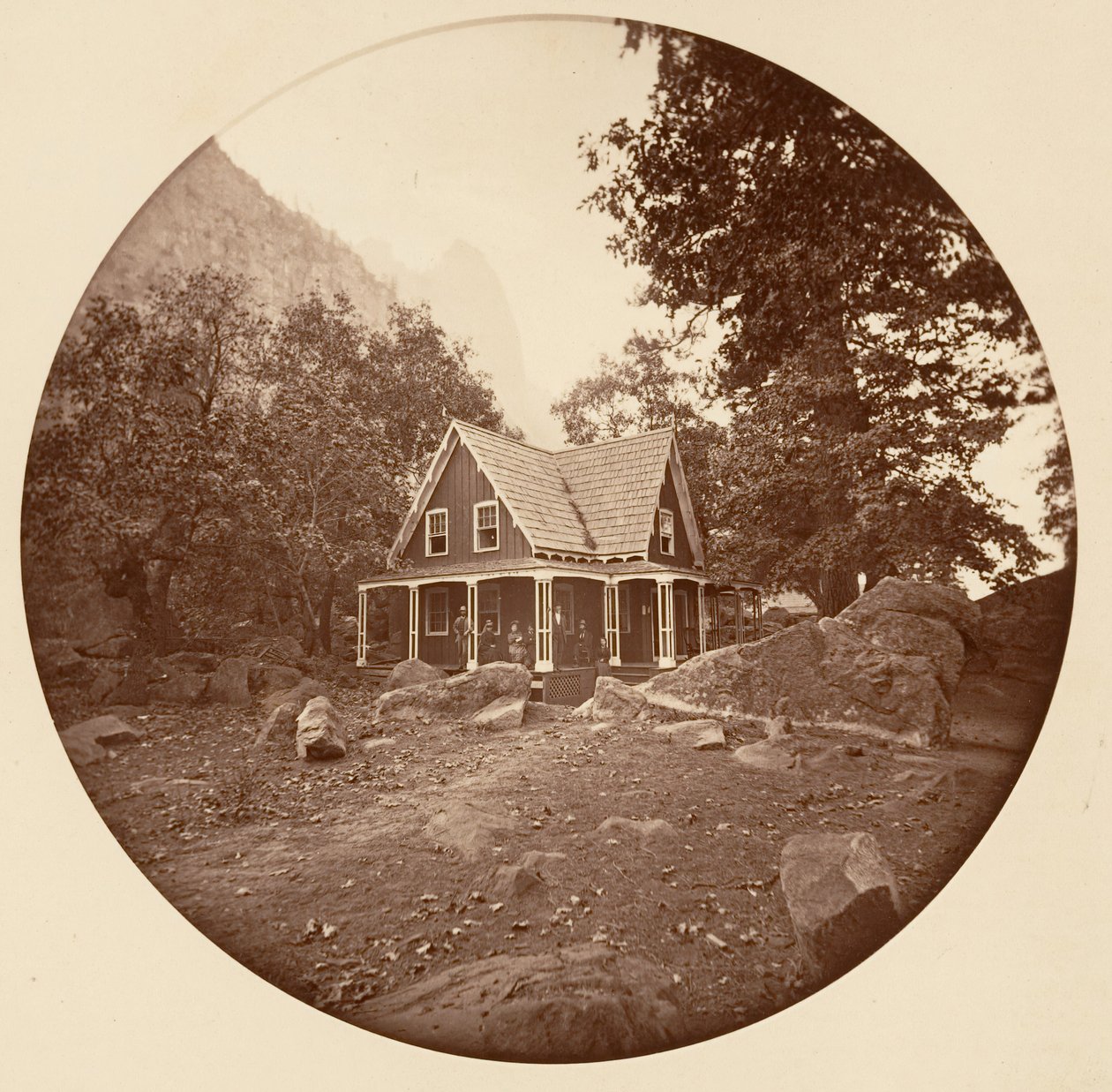 Yosemite National Park, California by Carleton Emmons Watkins