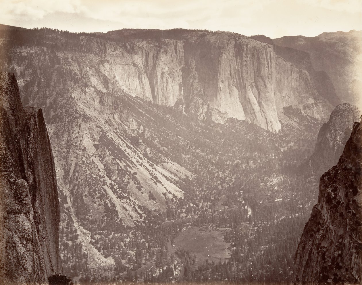 Yosemite Valley by Carleton Emmons Watkins
