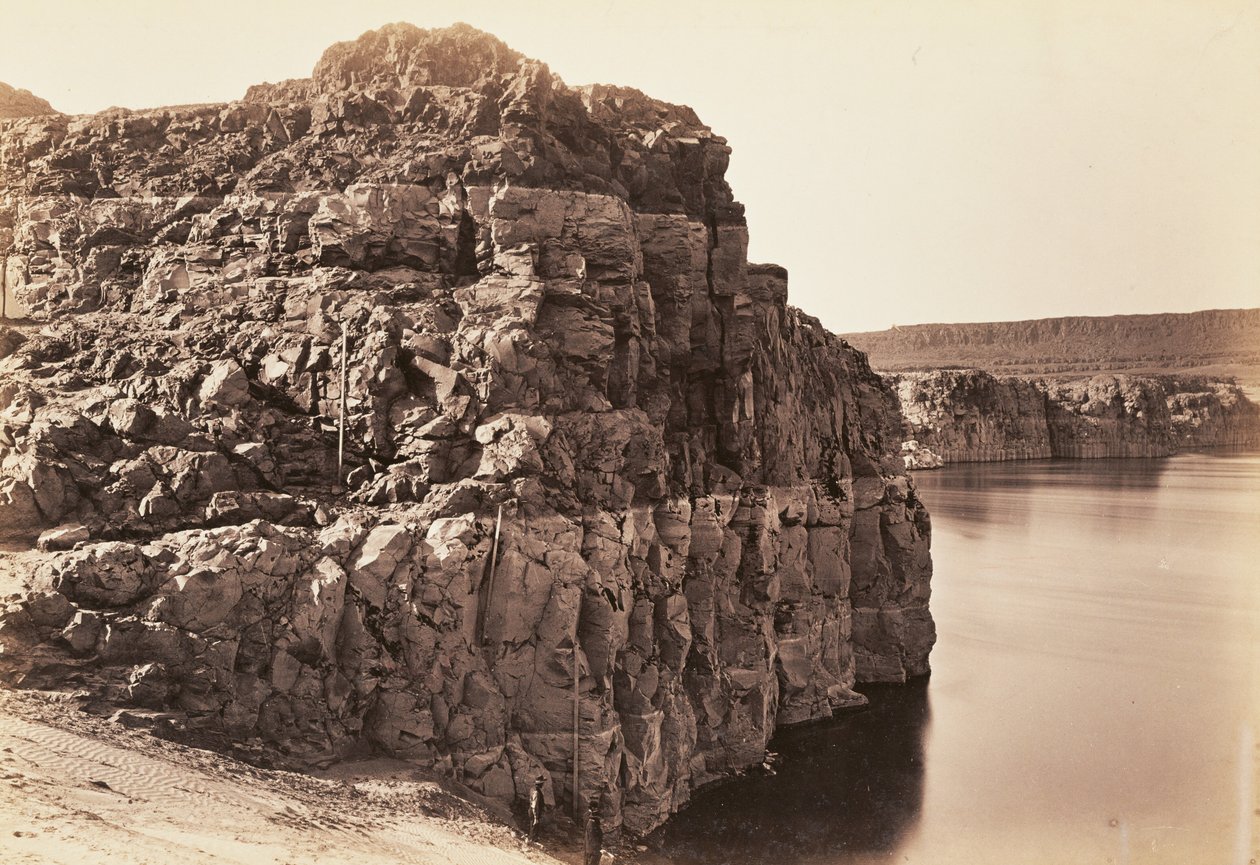 Landscape, Columbia River, Oregon by Carleton Watkins
