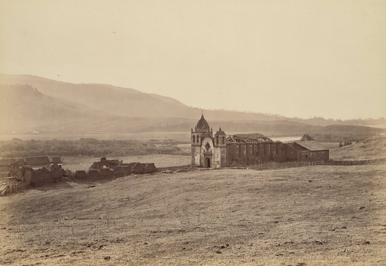 Mission, San Carlos del Carmelo by Carleton Watkins
