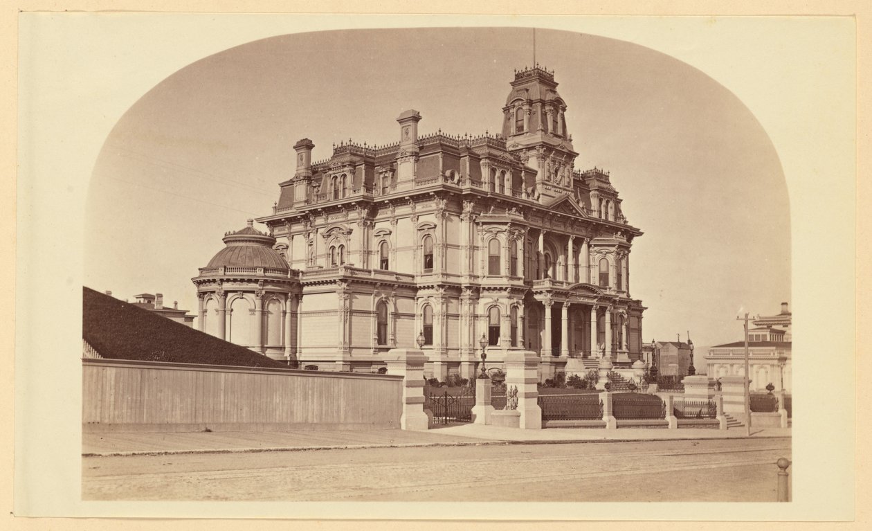 Residence of Charles Crocker by Carleton Watkins
