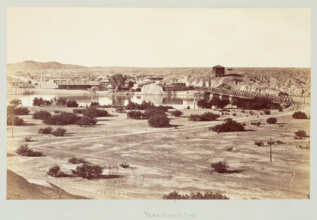 Yuma from the Fort by Carleton Watkins