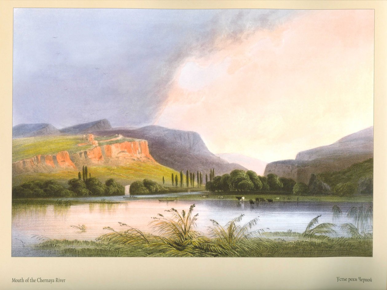 Mouth of the Black River by Carlo Bossoli