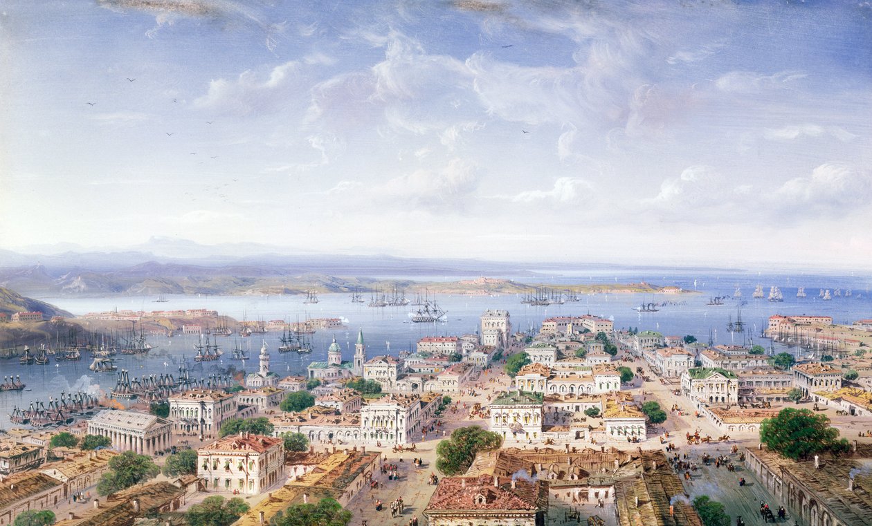 View of Sebastopol by Carlo Bossoli