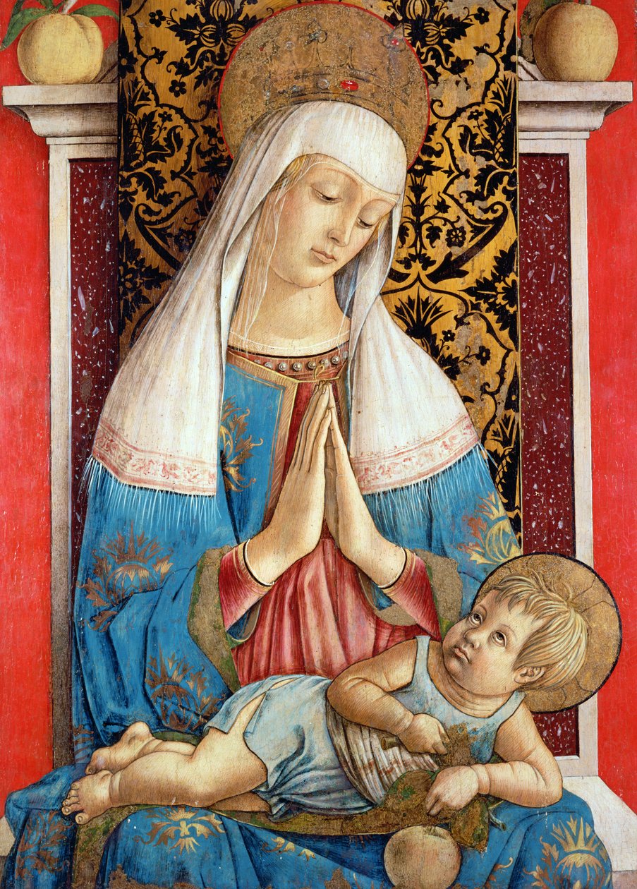 The Madonna di Poggio Brette by Carlo Crivelli