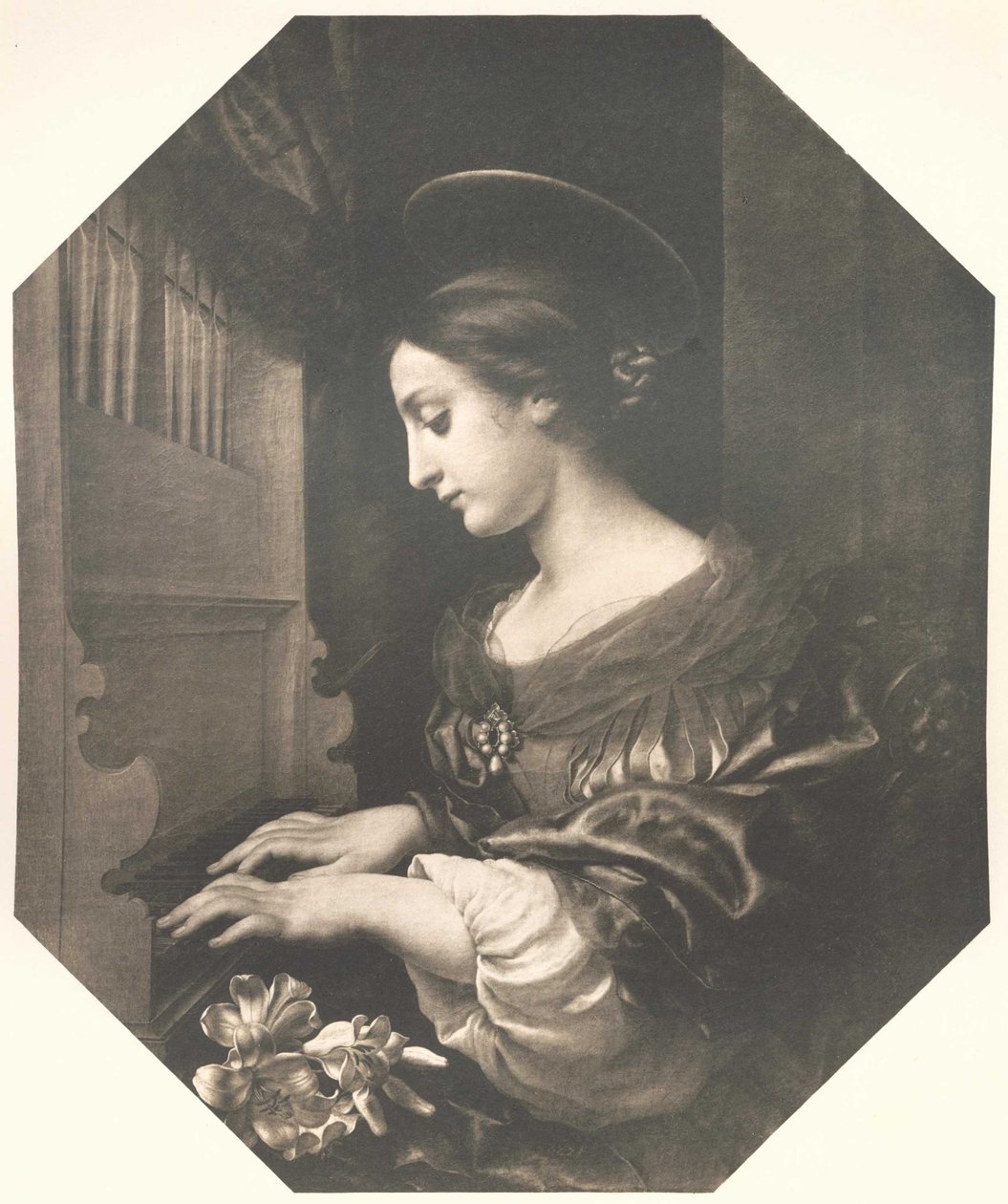 Saint Cecilia by after Carlo Dolci
