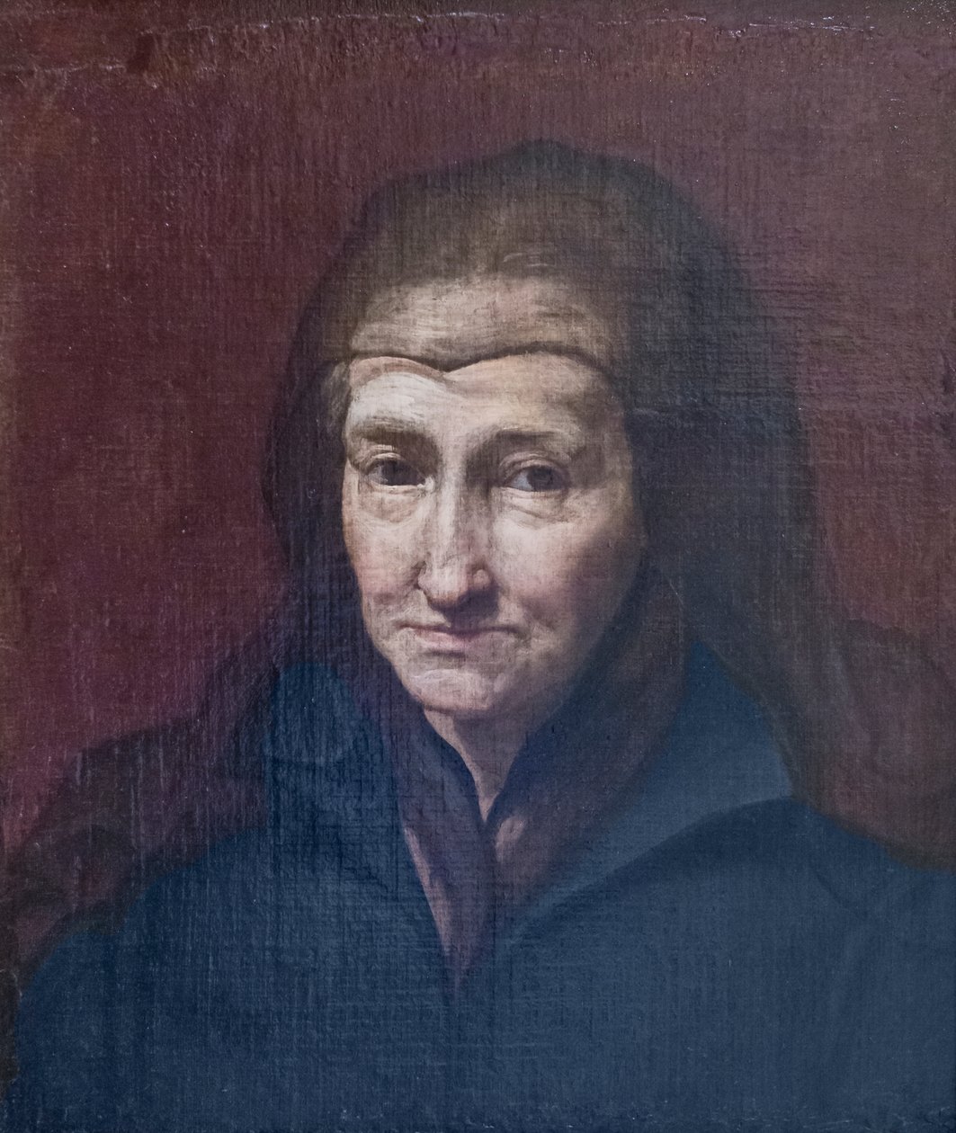 Portrait of an Old Woman by Carlo (follower of) Maratta or Maratti