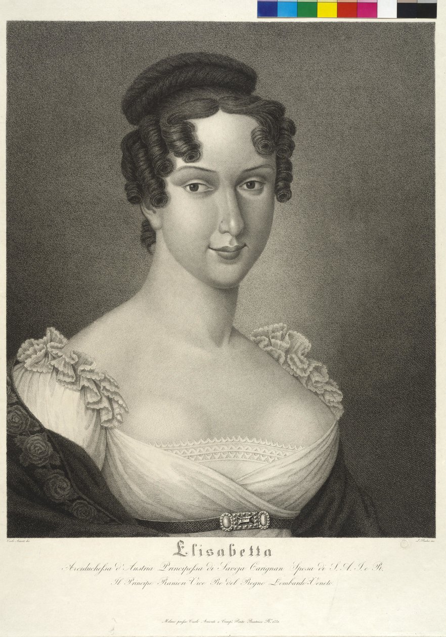 Princess of Savoy Carignan Elisabeth by Carlo Arienti