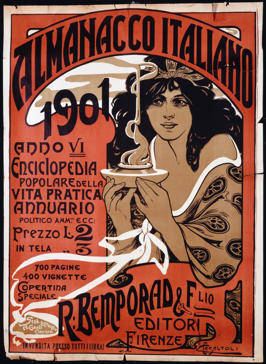 Italian Almanac, 1901 by Carlo Casaltoli