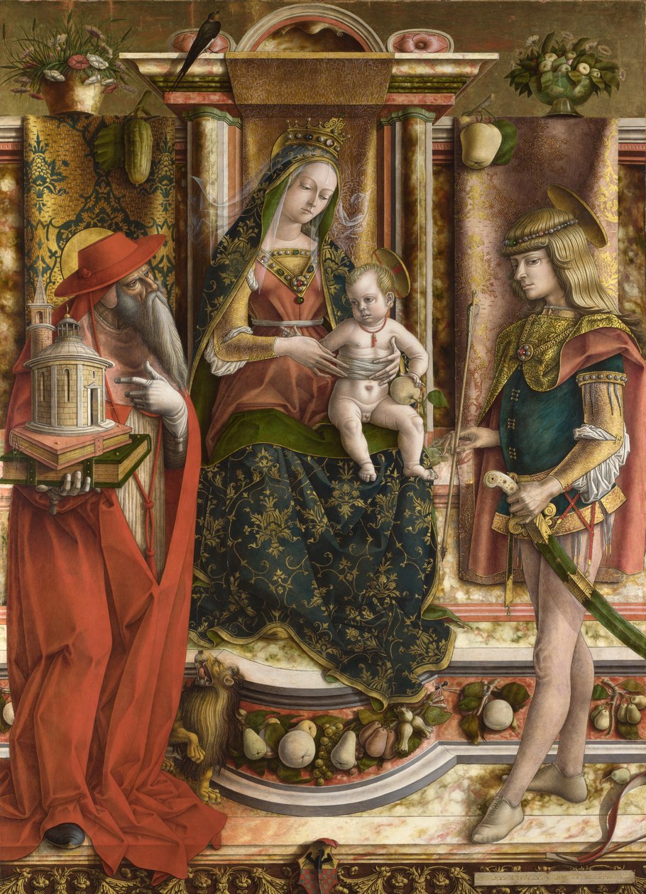 La Madonna della Rondine by Carlo Crivelli