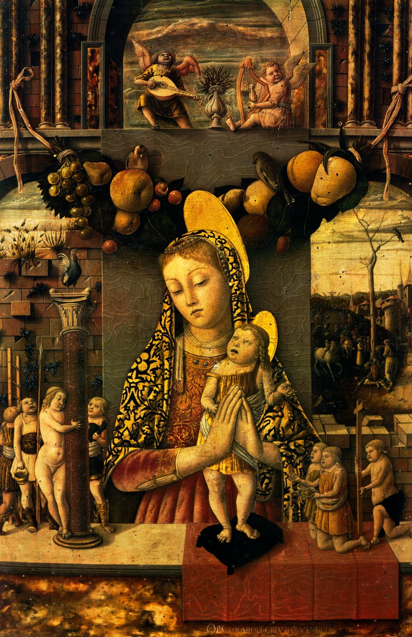 Madonna of the Passion by Carlo Crivelli