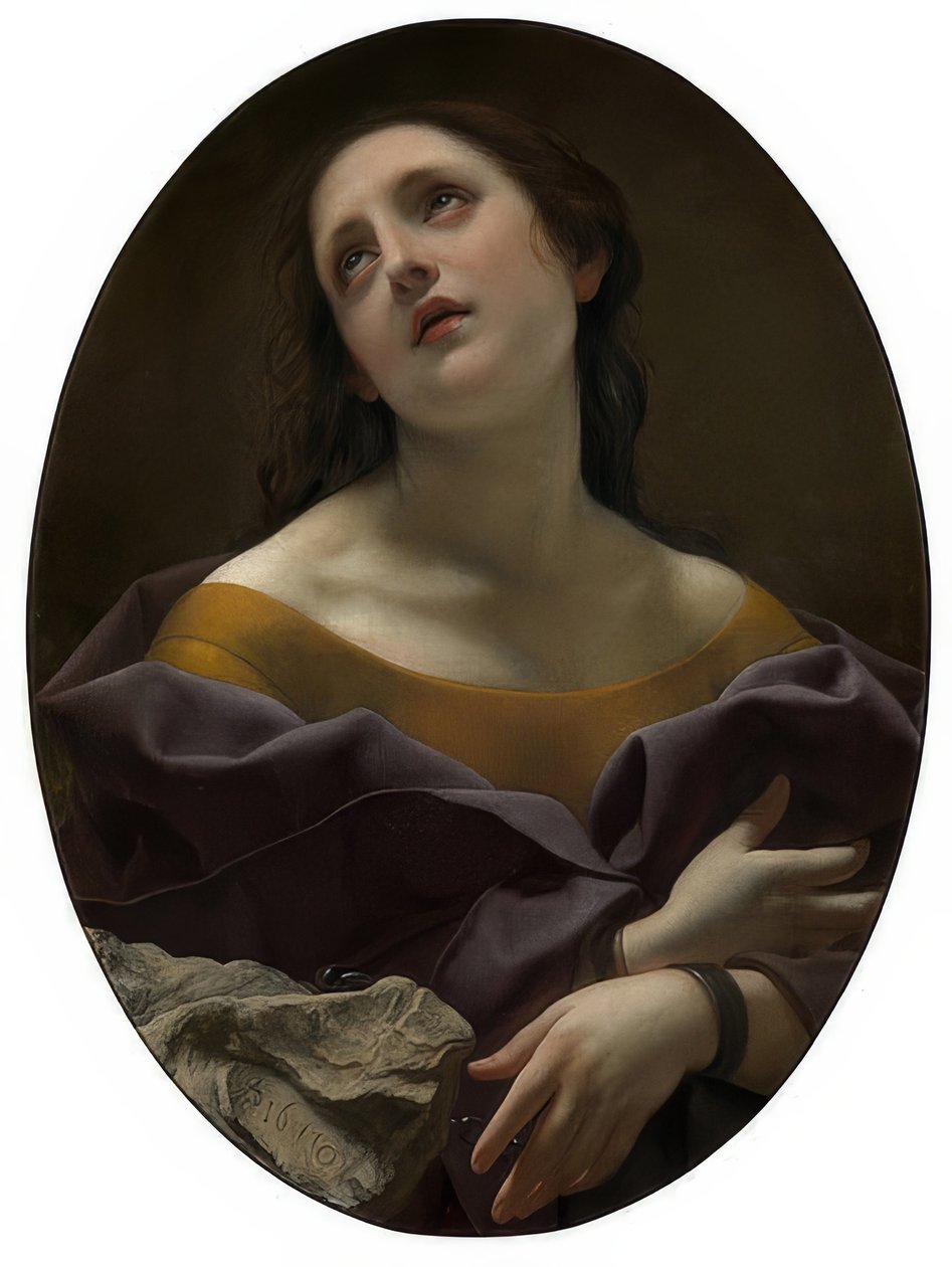 Allegory of Patience. 1677 by Carlo Dolci