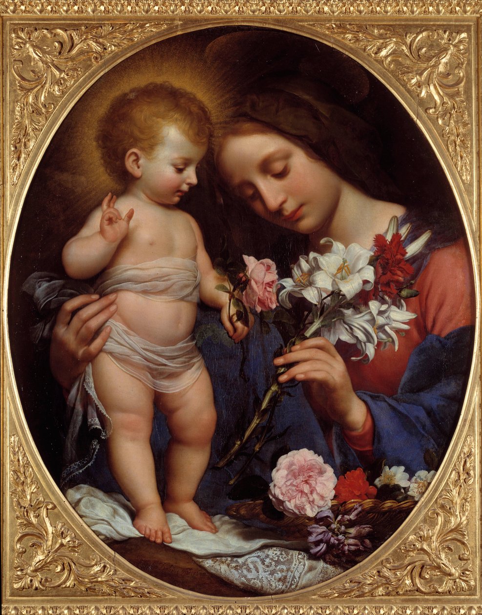 The Virgin with the Lily by Carlo Dolci