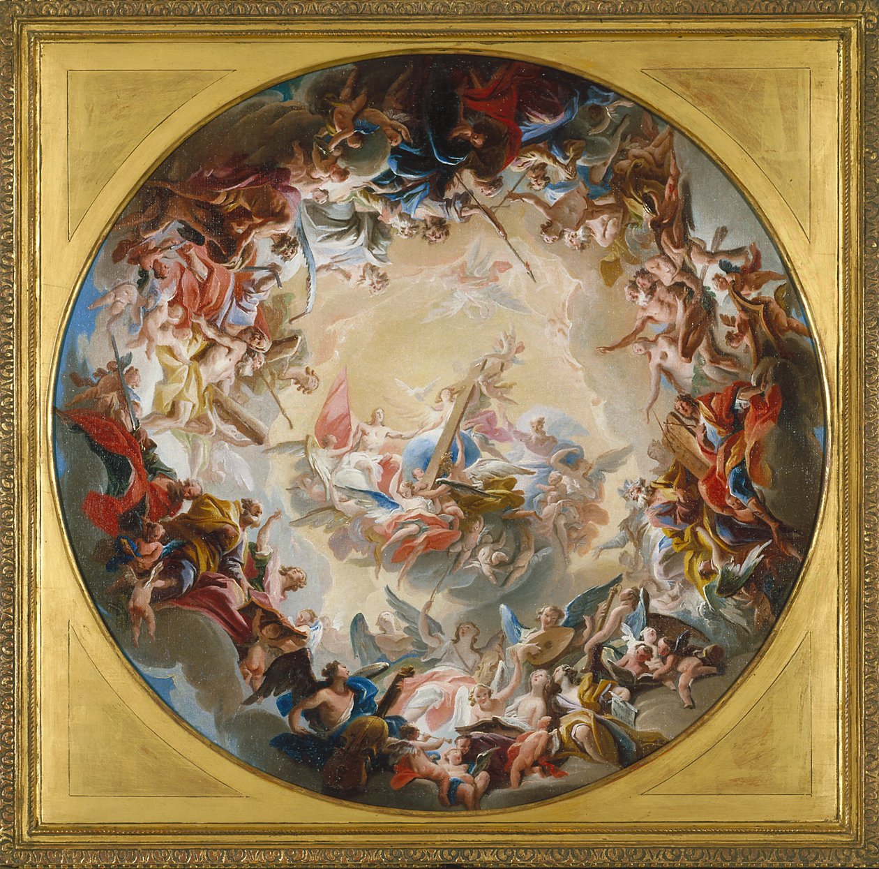 Glorification Of The Cross by Carlo Innocenzo Carlone
