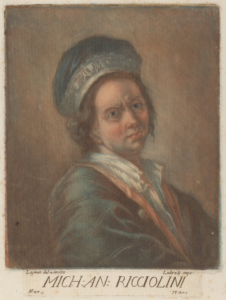 Michelangelo Ricciolini by Carlo Lasinio