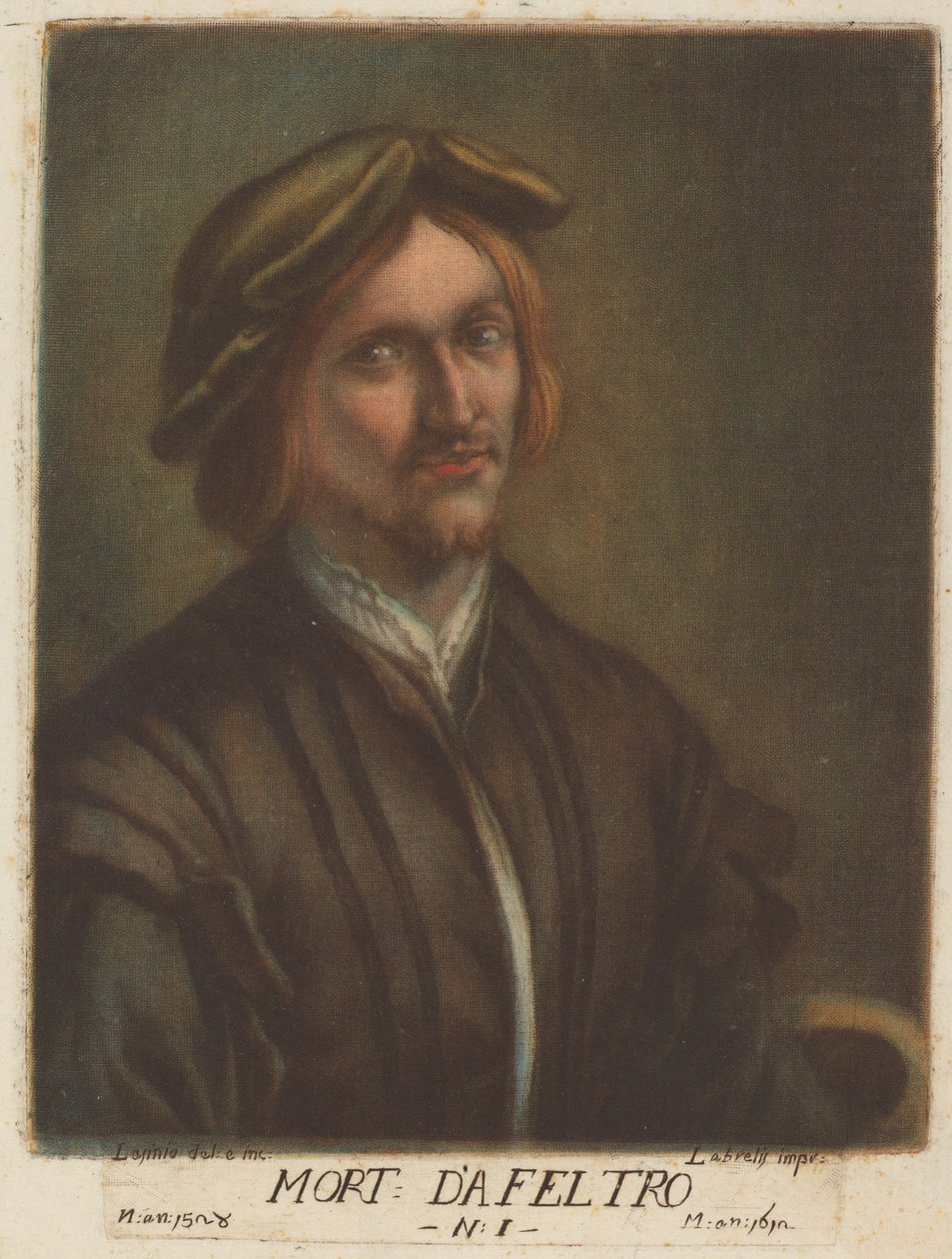Morto da Feltre by Carlo Lasinio, after Lorenzo Luzzo