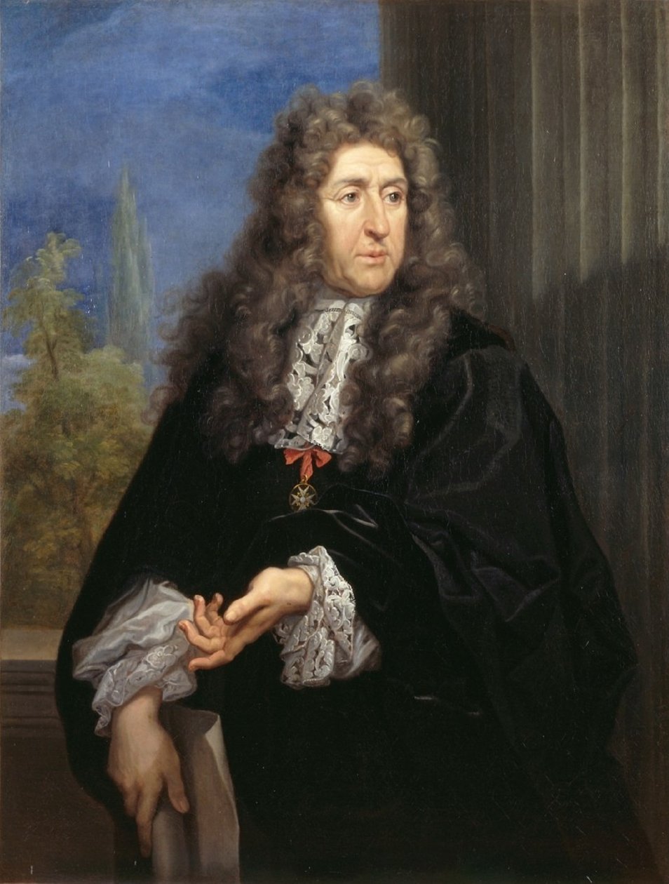 Portrait of André Le Nôtre by Carlo Maratta