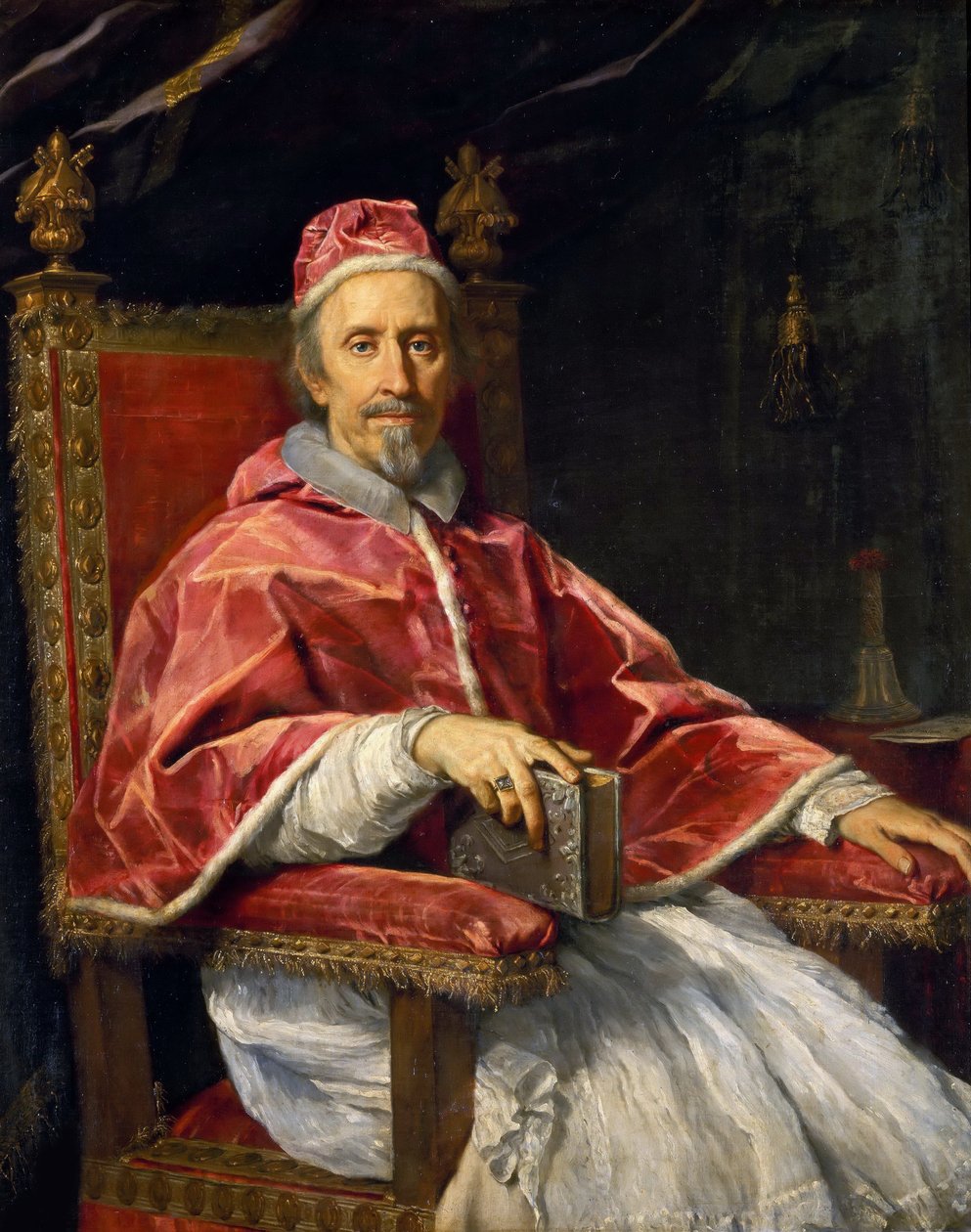 Portrait of Pope Clement IX 1600-1669, 1669 by Carlo Maratta