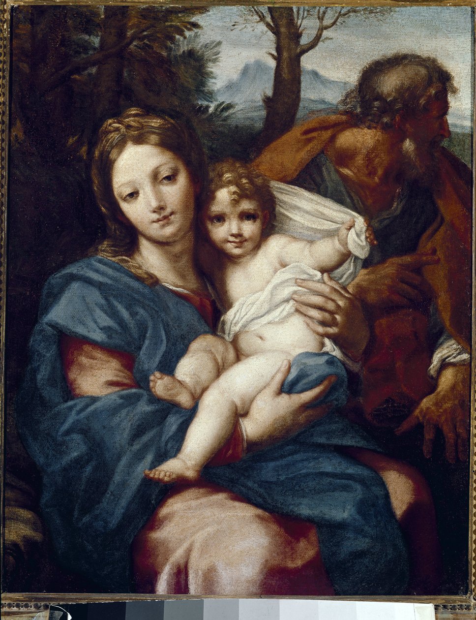 Holy Family by Carlo Maratta or Maratti