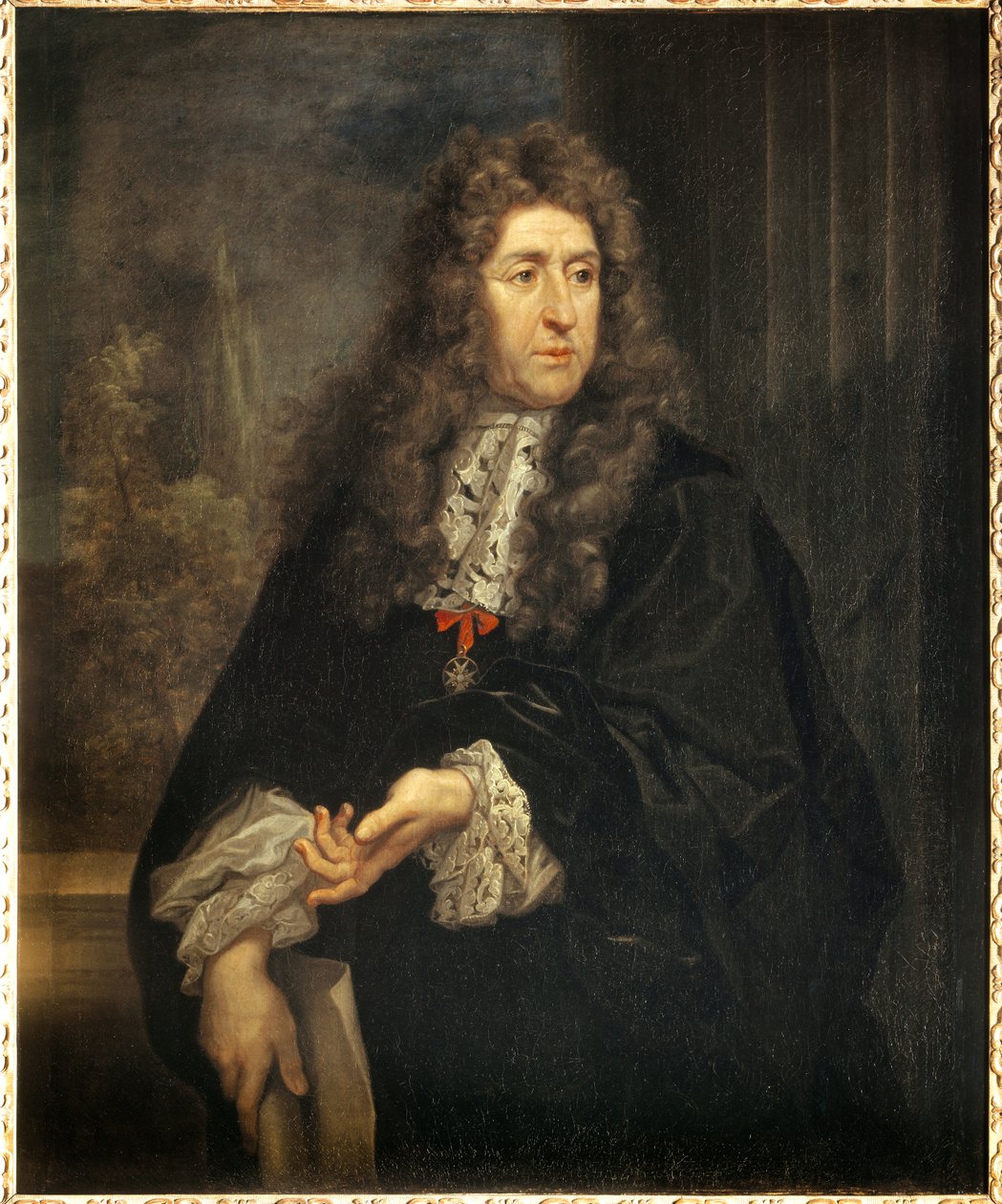 Portrait of Andre Le Notre, designer of the gardens of the King by Carlo Maratta or Maratti