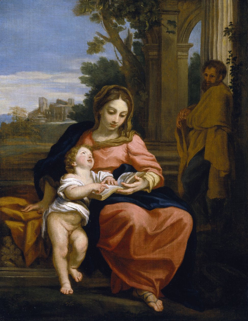 The Holy Family by Carlo Maratta or Maratti