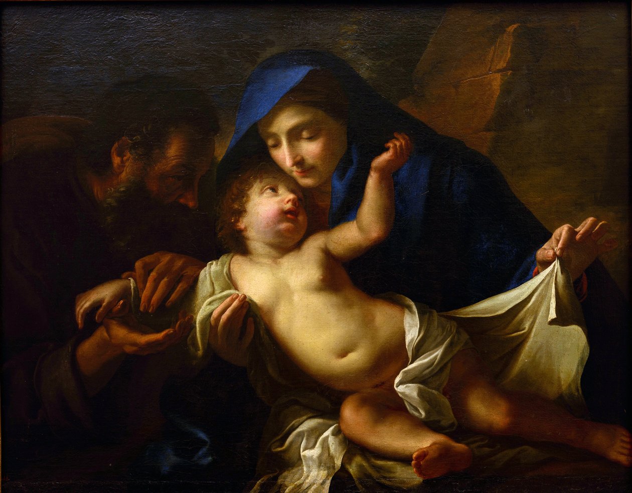 The Holy Family by Carlo Maratta or Maratti