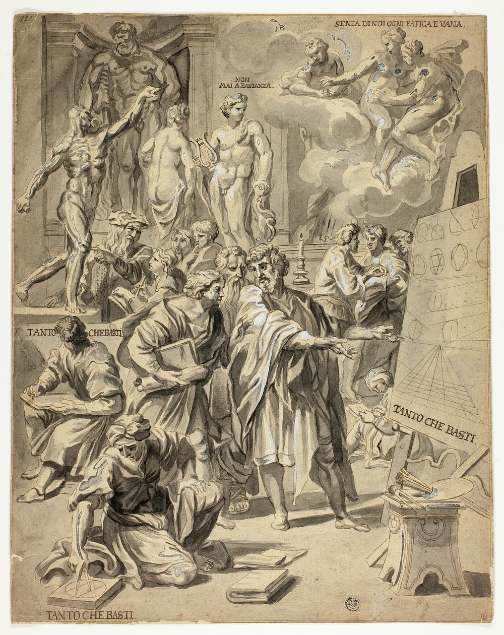 Allegorical Scene in Artist