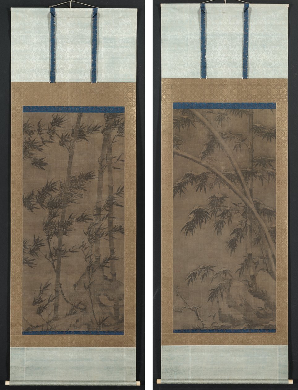 Bamboo in Four Seasons: Summer and Winter by Carlo Maratti