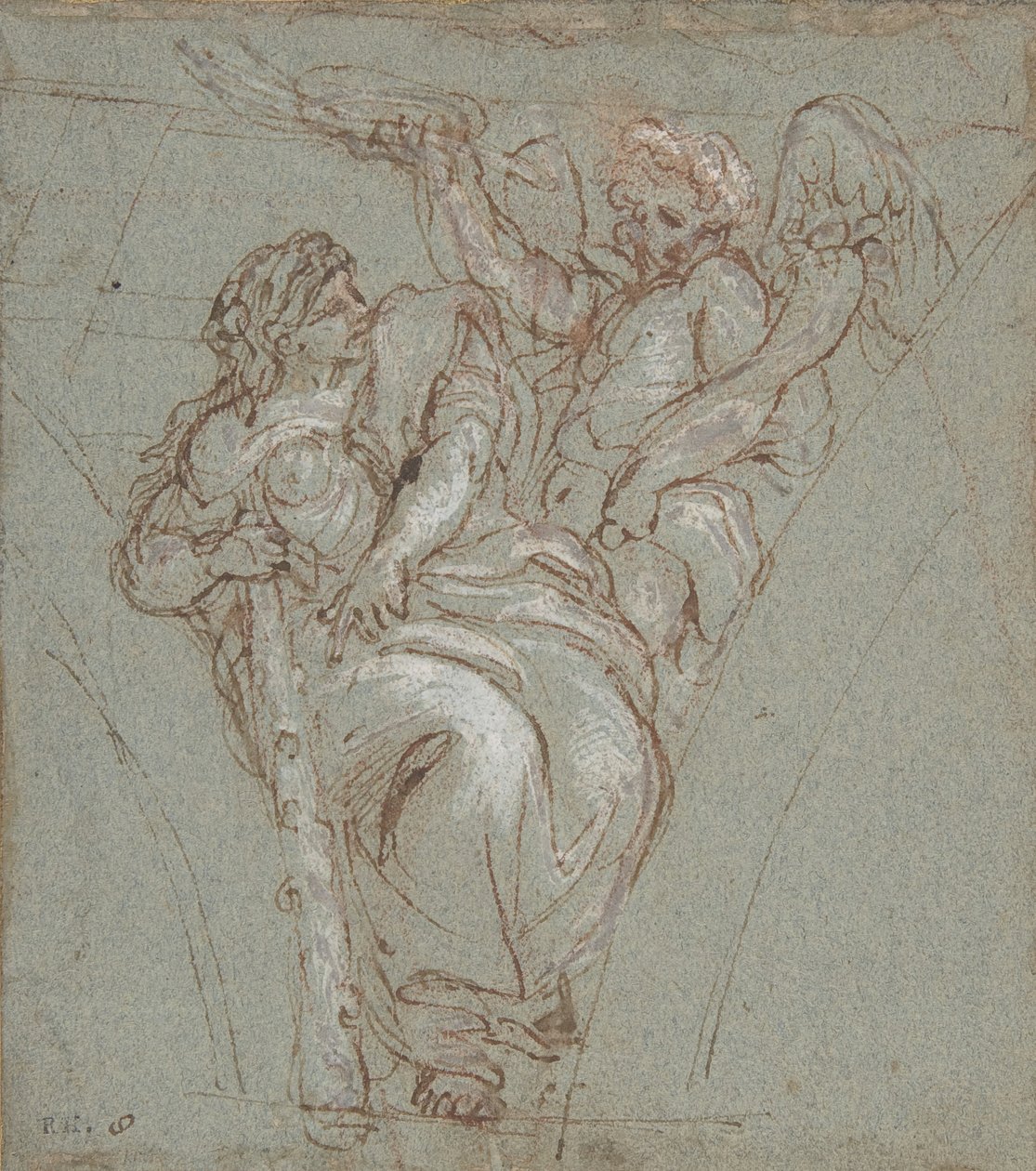 Virtue Crowned by Honor by Carlo Maratti