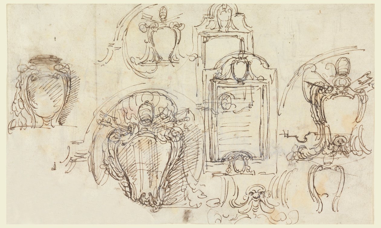 Sketches, 1740–58 by Carlo Marchionni