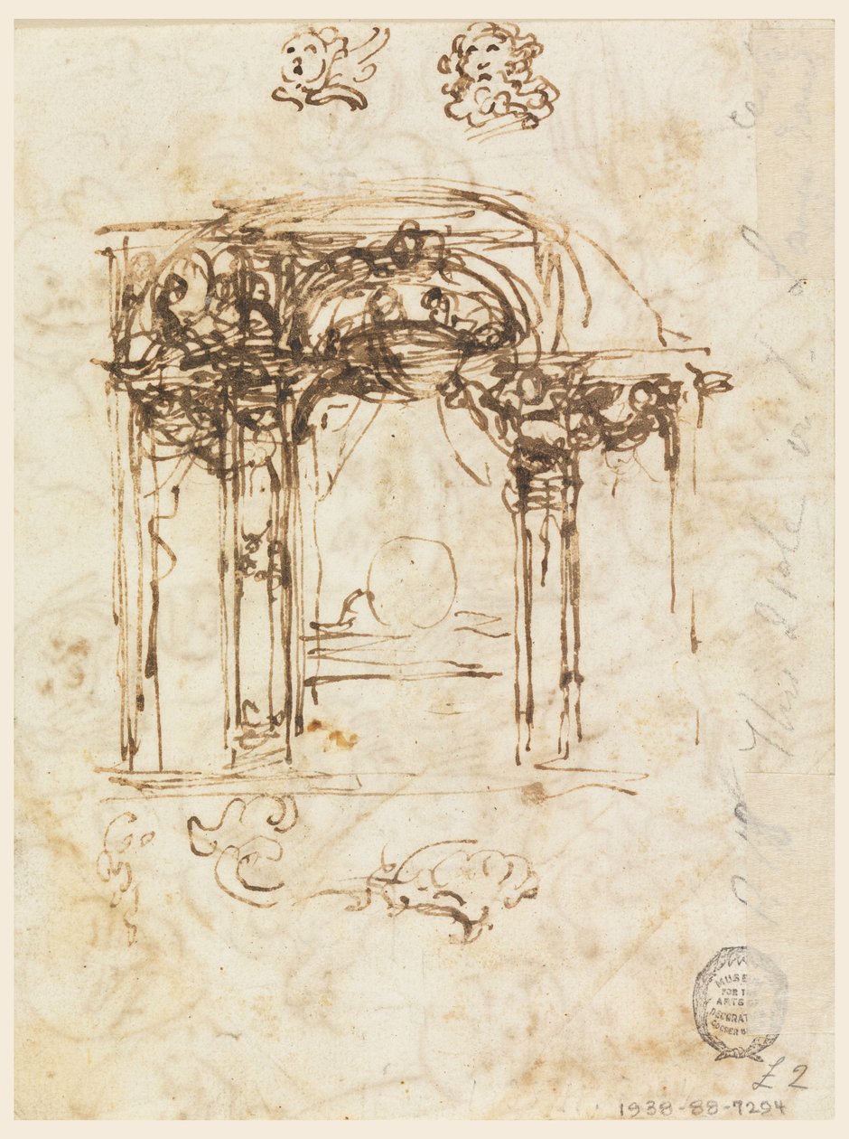 Studies of Heads, 1760-80 by Carlo Marchionni