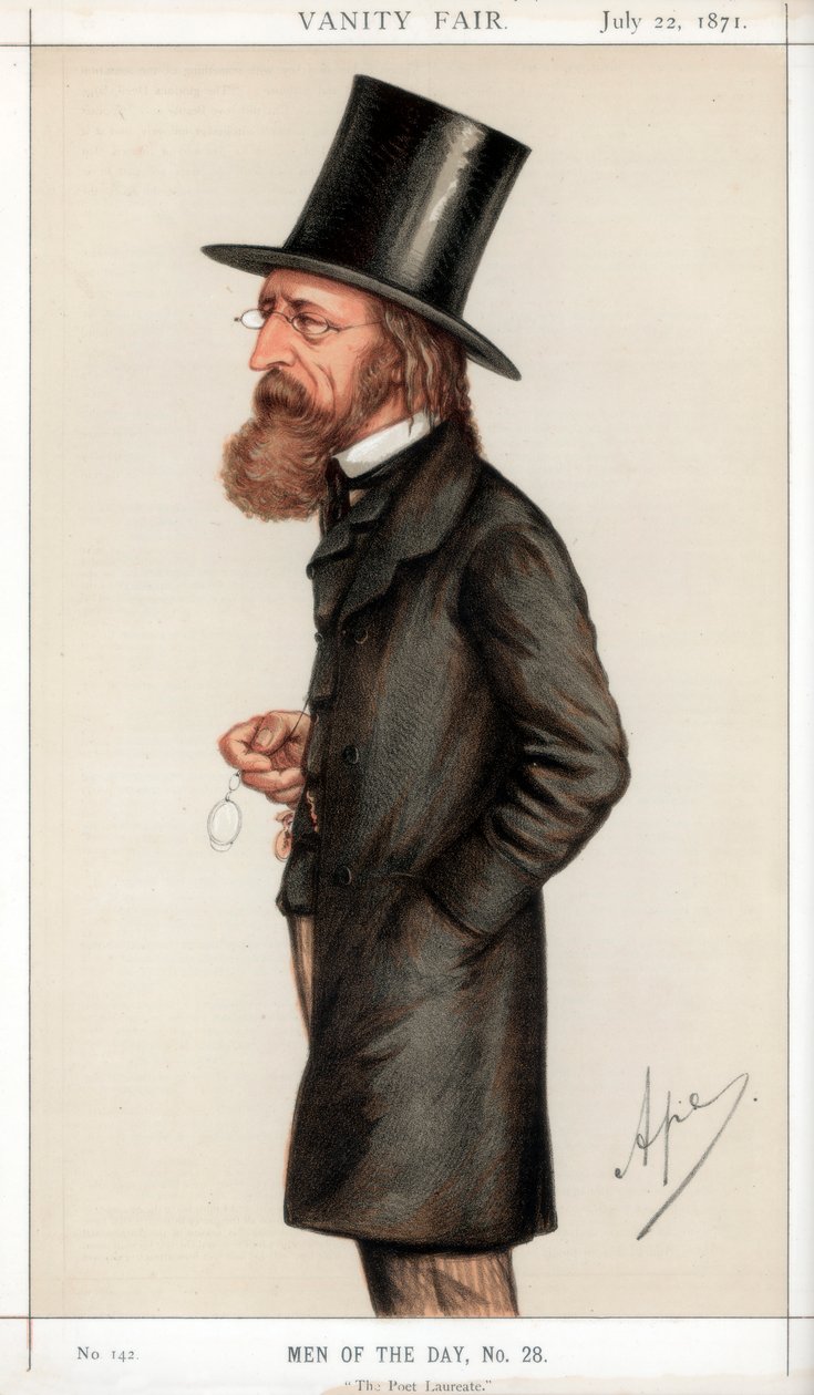 The Poet Laureate, 1871 by Carlo Pellegrini