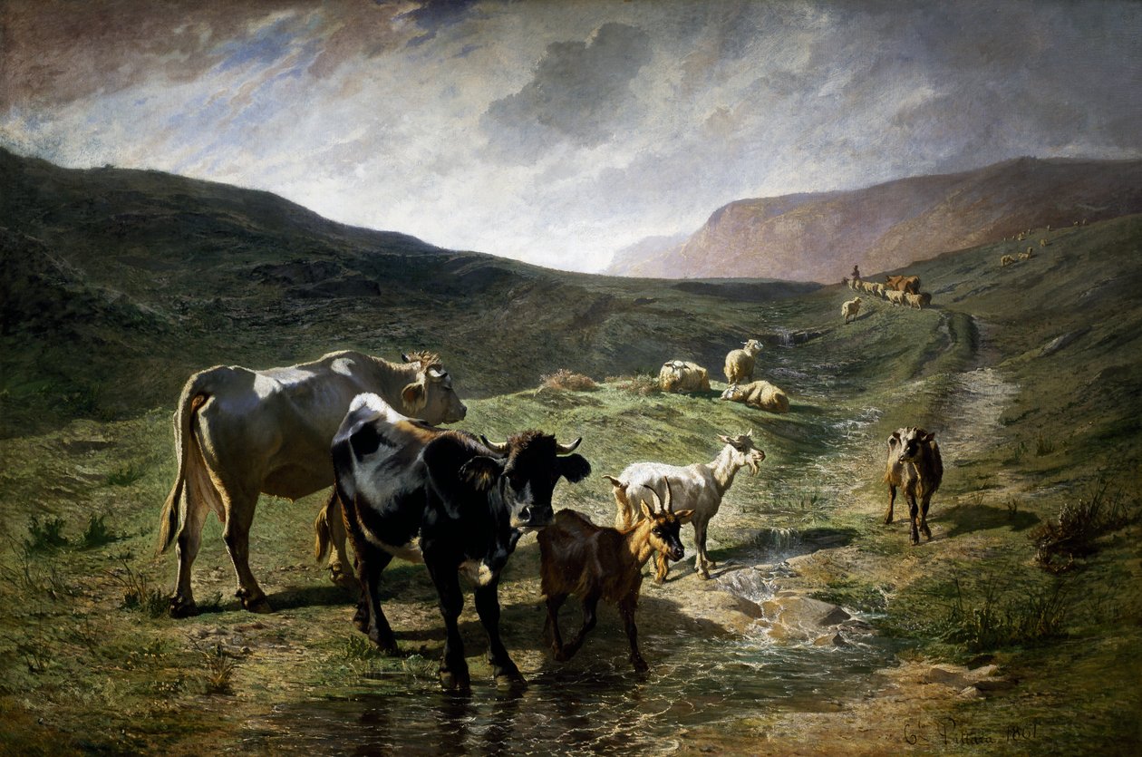 Near Rivara by Carlo Pittara