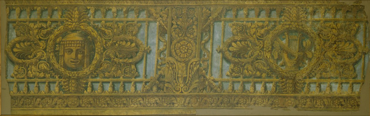 Box design for the Alexandrinsky Theatre in Saint Petersburg by Carlo Rossi