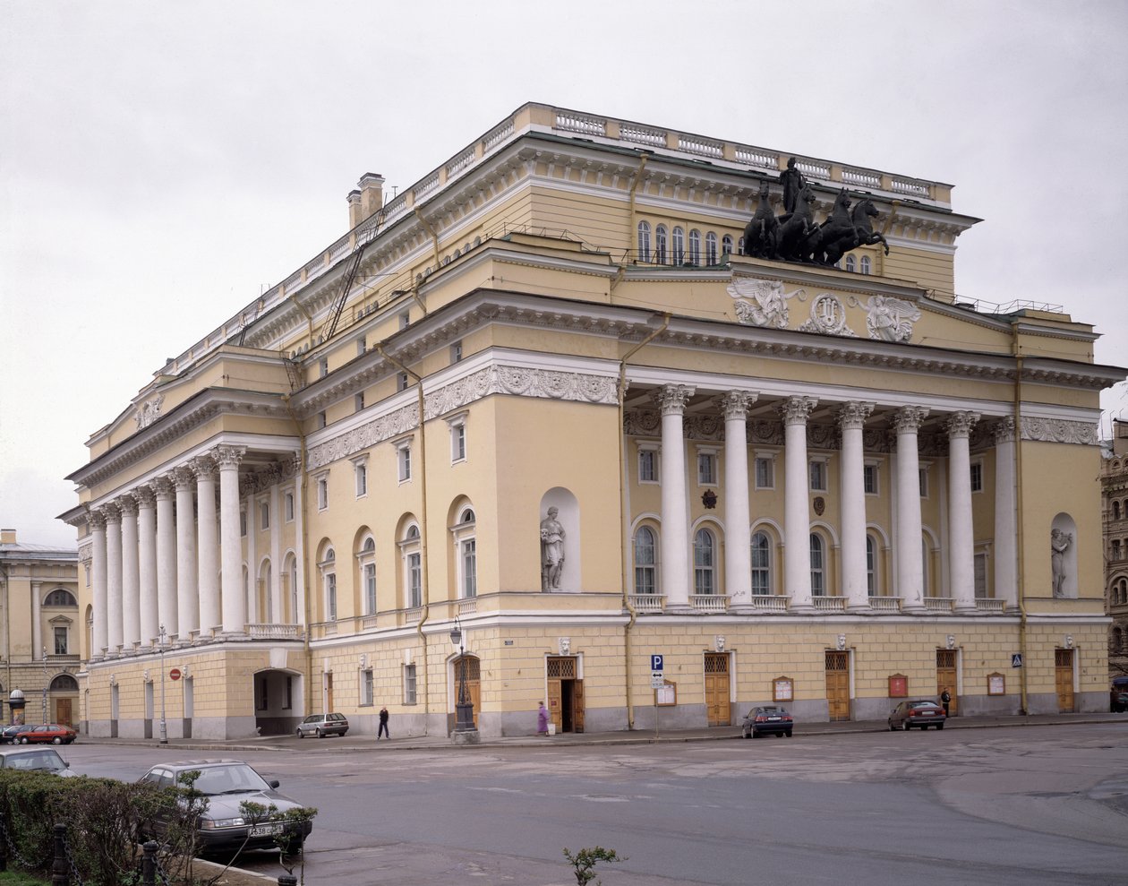 The Alexandrinsky Theatre in Saint Petersburg by Carlo Rossi