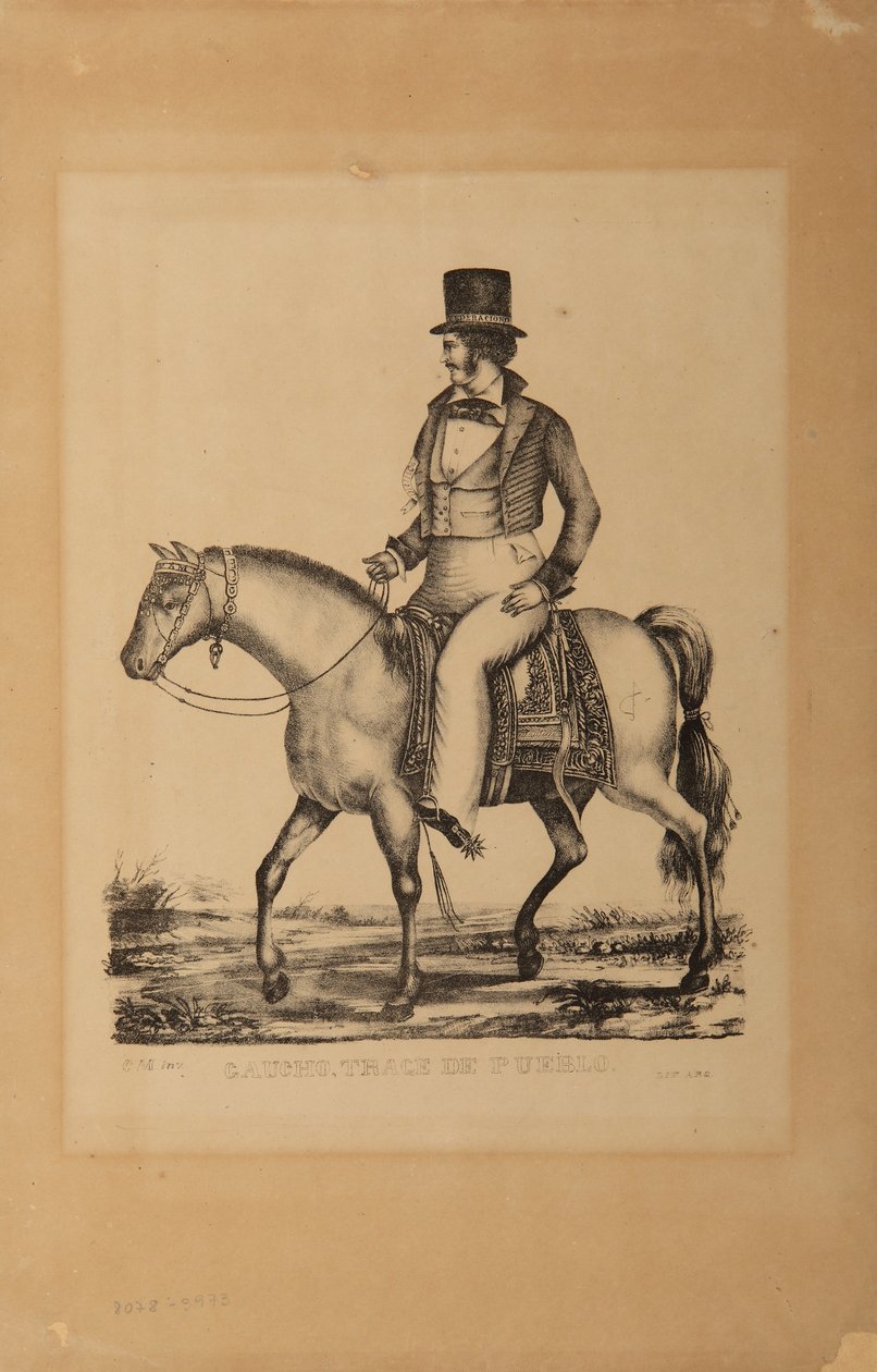 Gaucho, Village Costume by Carlos Morel
