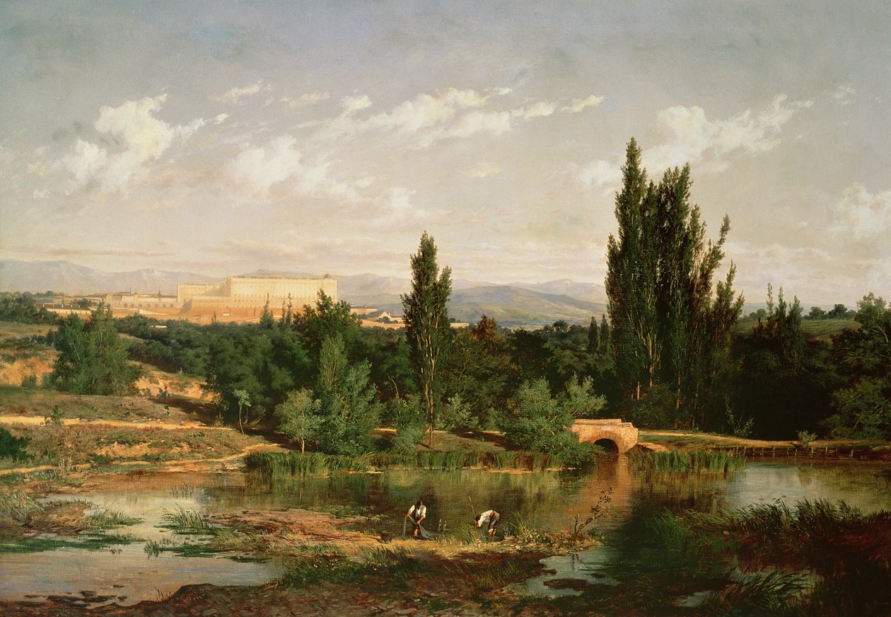 Countryside with a River, Manzanares by Carlos de Haes
