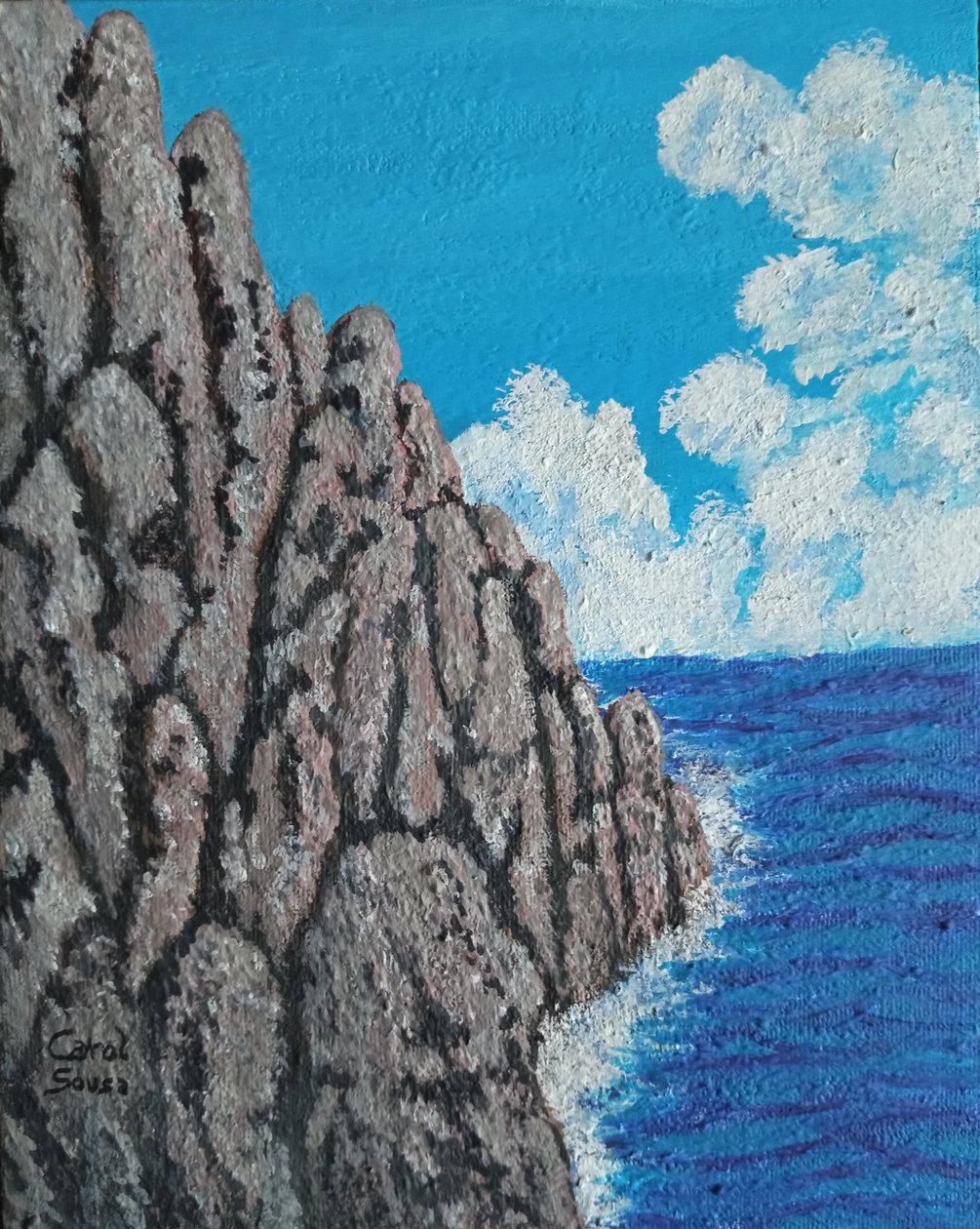 Cliff by Carol Sousa Cuello