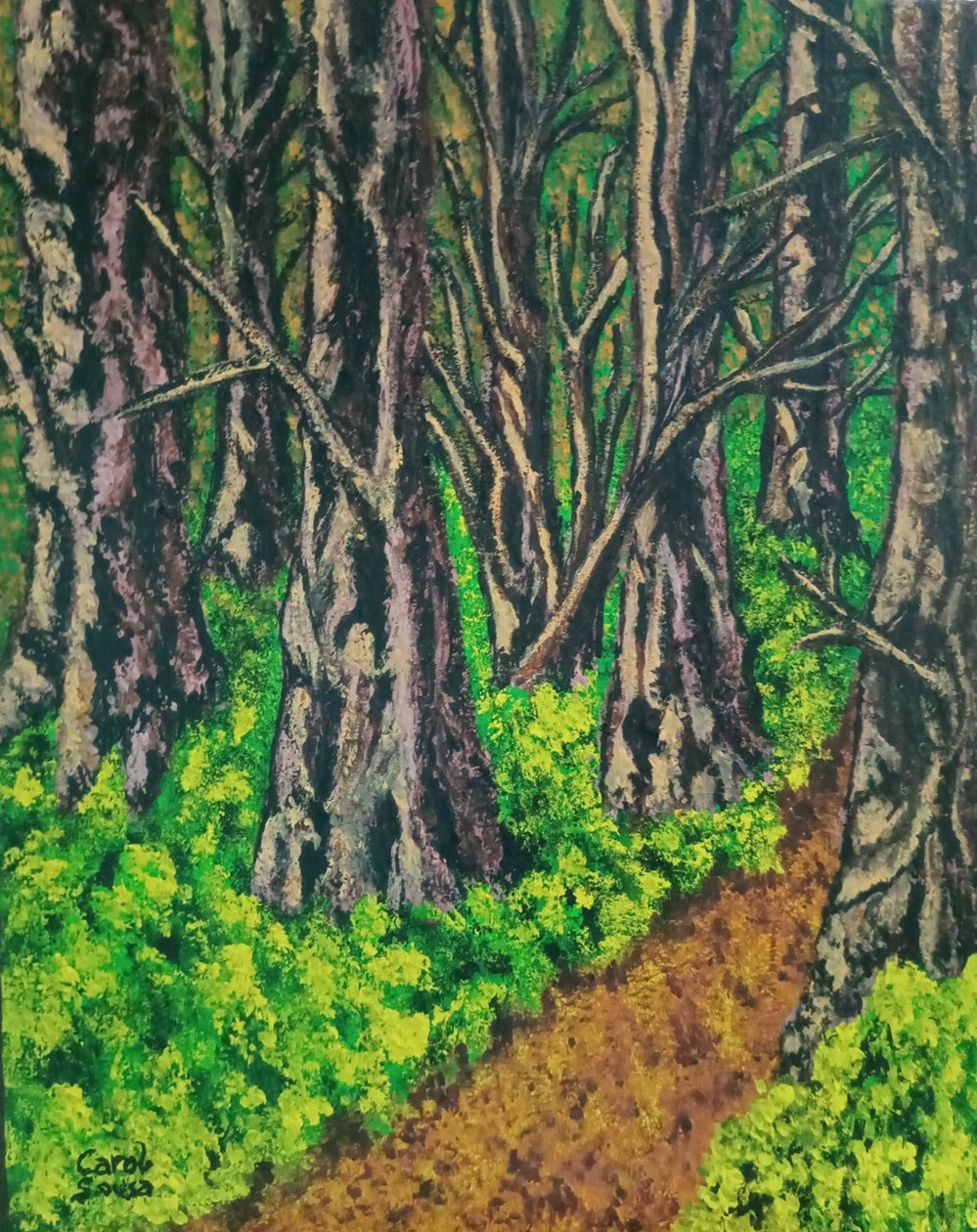 Path in the Forest by Carol Sousa Cuello