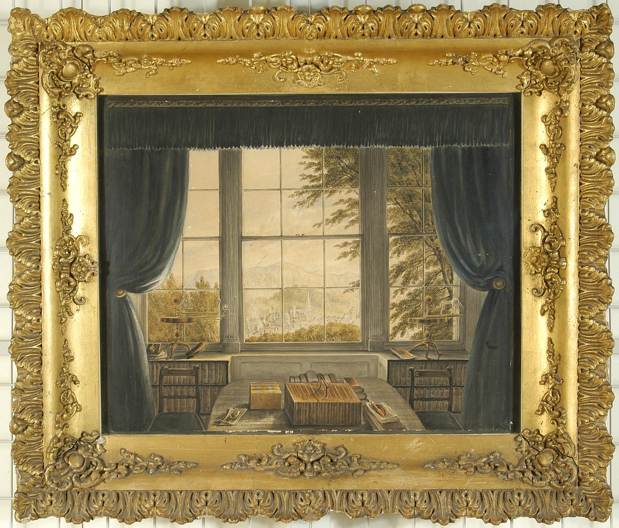 South Window of the Study of Greta Hall by Caroline Bowles