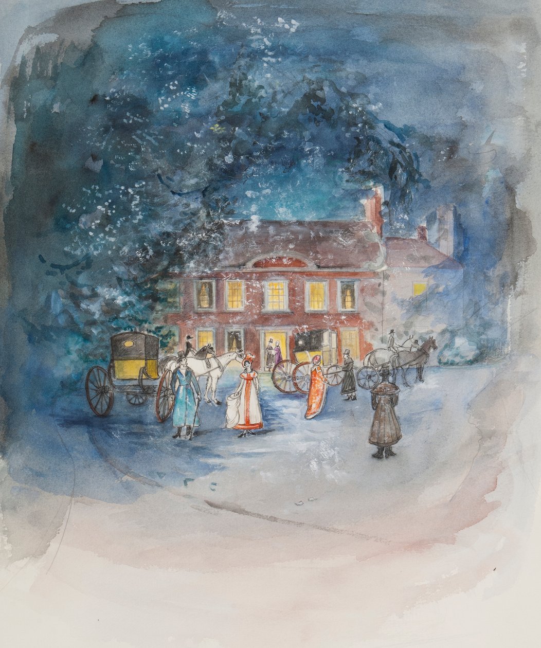 And the Bell Was Rung, and the Carriages Spoken For, 2010 by Caroline Hervey Bathurst