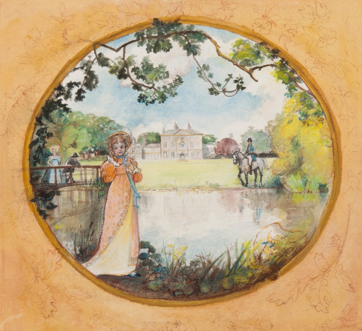 Mr Darcy Approaching, 2008 by Caroline Hervey Bathurst